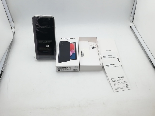 未使用】SAMSUNG au 【SIMフリー】 Galaxy A23 5G 4GB 64GB SCG18