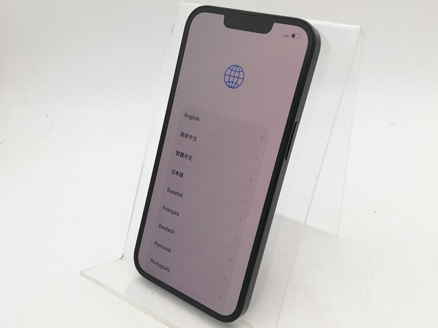 【中古】Apple au 【SIMフリー】 iPhone 13 128GB ミッドナイト MLNC3J/A【柏】保証期間１ヶ月【ランクC】_1