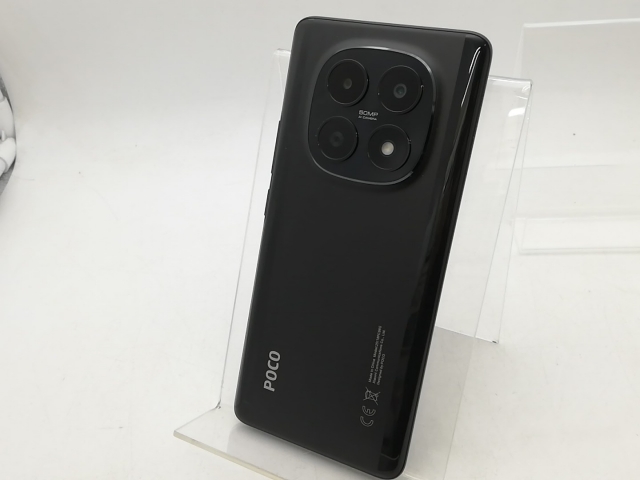 【中古】Xiaomi 国内版 【SIMフリー】 POCO M8 5G ブラック 8GB 256GB【柏】保証期間１ヶ月【ランクA】