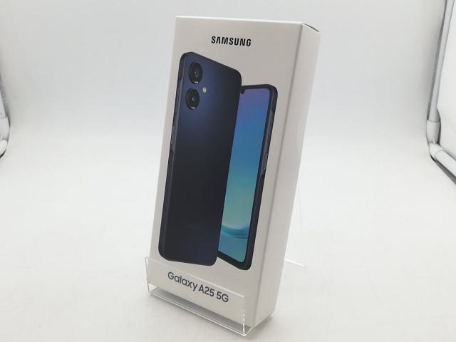 【未使用】SAMSUNG au 【SIMフリー】 Galaxy A25 5G ブラック 4GB 64GB SCG33【新橋】保証期間３ヶ月