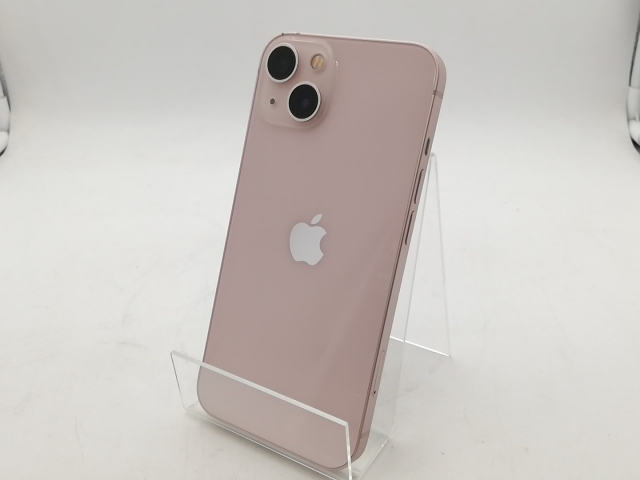 【中古】Apple 国内版 【SIMフリー】 iPhone 13 128GB ピンク MLNE3J/A【柏】保証期間１週間【ランクC】