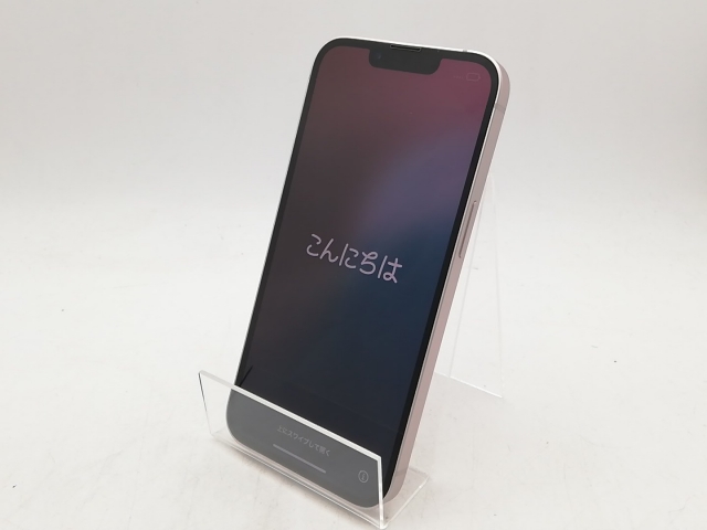 【中古】Apple 国内版 【SIMフリー】 iPhone 13 128GB ピンク MLNE3J/A【柏】保証期間１週間【ランクC】_1