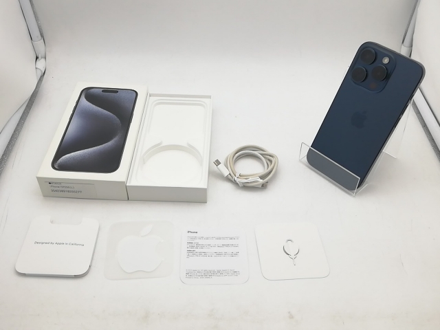 Apple 国内版 【SIMフリー】 iPhone 15 Pro 256GB ブルーチタニウム