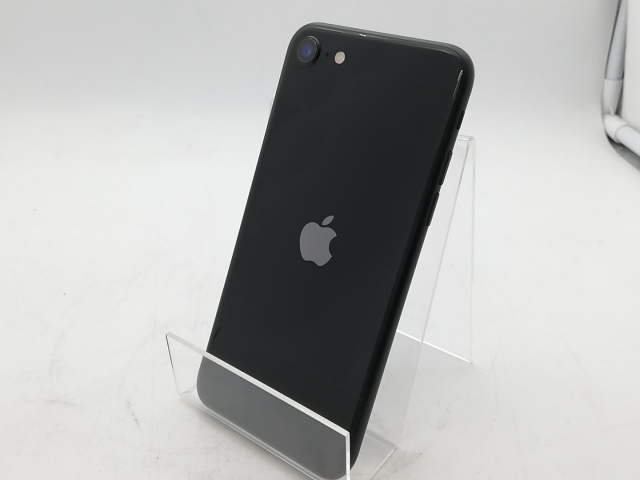 【中古】Apple docomo 【SIMロック解除済み】 iPhone SE（第2世代） 64GB ブラック MHGP3J/A（後期型番）【柏】保証期間１ヶ月【ランクB】