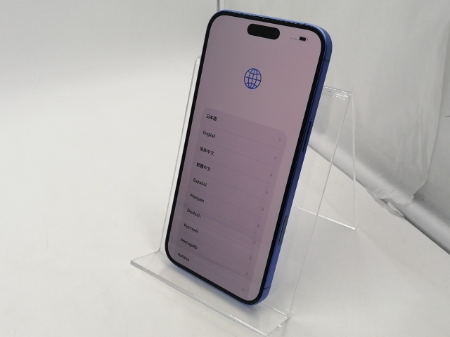 【中古】Apple 国内版 【SIMフリー】 iPhone 16 Plus 256GB ウルトラマリン MXVK3J/A【津田沼】保証期間１ヶ月【ランクC】_1