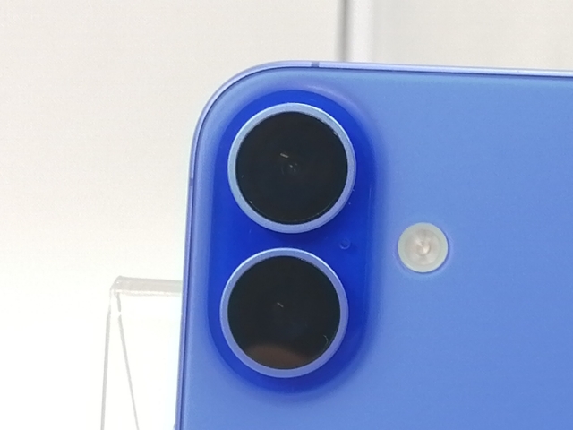 【中古】Apple 国内版 【SIMフリー】 iPhone 16 Plus 256GB ウルトラマリン MXVK3J/A【津田沼】保証期間１ヶ月【ランクC】_6