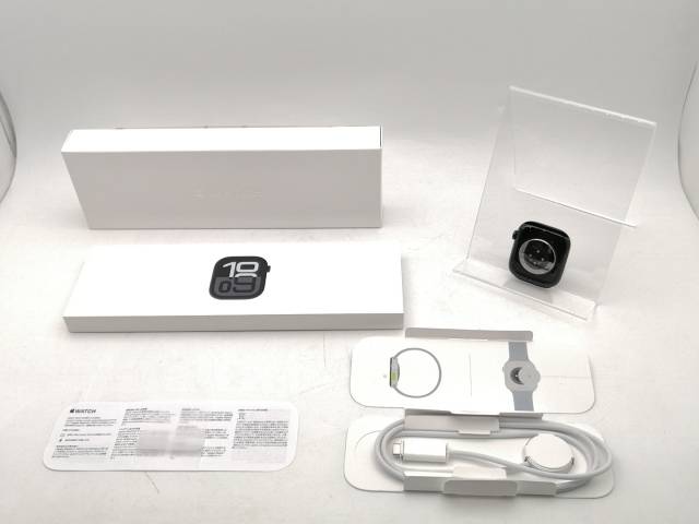 【中古】Apple Apple Watch Series10 46mm GPS ジェットブラックアルミニウムケース (バンド無し)【千葉】保証期間１ヶ月【ランクC】_9