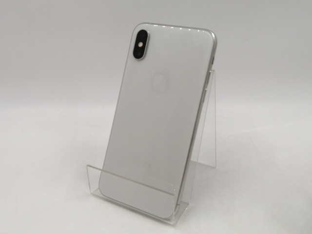 【中古】Apple SoftBank 【SIMロック解除済み】 iPhone XS 256GB シルバー MTE12J/A【千葉】保証期間１ヶ月【ランクB】