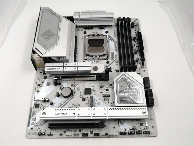 【中古】ASRock B850 Steel Legend WiFi B850/AM5/ATX【千葉】保証期間１週間