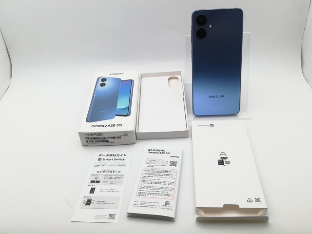 【中古】SAMSUNG UQmobile 【SIMフリー】 Galaxy A25 5G ブルー 4GB 64GB SCG33【千葉】保証期間１ヶ月【ランクA】_7