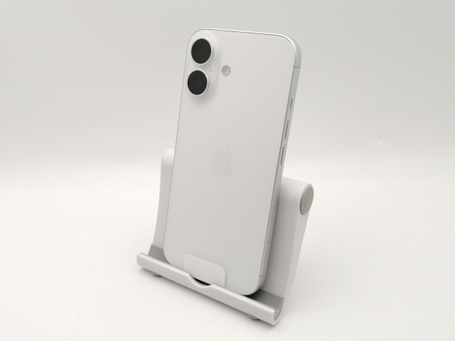 未使用】Apple 国内版 【SIMフリー】 iPhone 16 128GB ホワイト MYDR3J