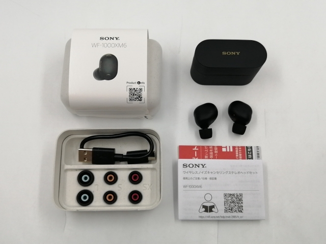 【中古】SONY WF-1000XM6 (B) [ブラック]【千葉】保証期間１ヶ月【ランクA】_7