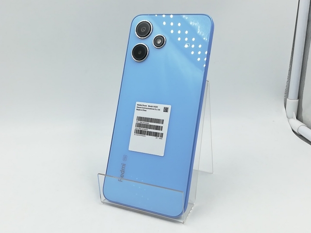 【中古】Xiaomi au 【SIMフリー】 Redmi 12 5G 4GB 128GB スカイブルー XIG03【千葉】保証期間１ヶ月【ランクA】