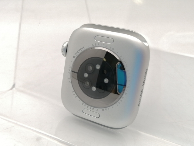 【中古】Apple Apple Watch Series10 42mm GPS シルバーアルミニウムケース/ブルークラウドスポーツループ MWWD3J/A【千葉】保証期間１ヶ月【ランクA】_1