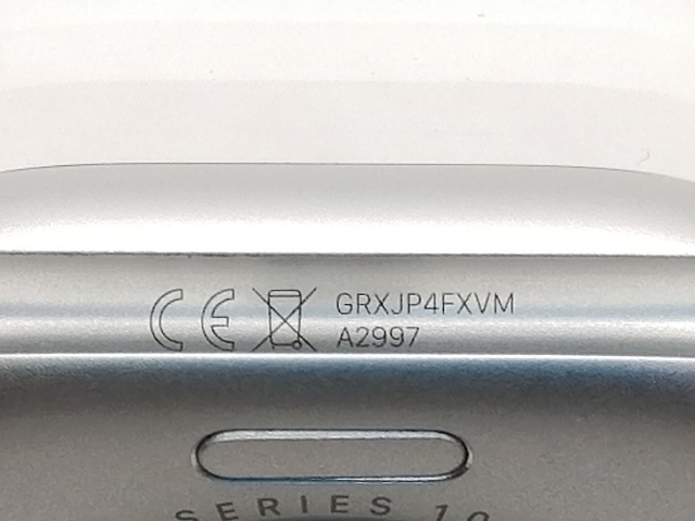 【中古】Apple Apple Watch Series10 42mm GPS シルバーアルミニウムケース/ブルークラウドスポーツループ MWWD3J/A【千葉】保証期間１ヶ月【ランクA】_6