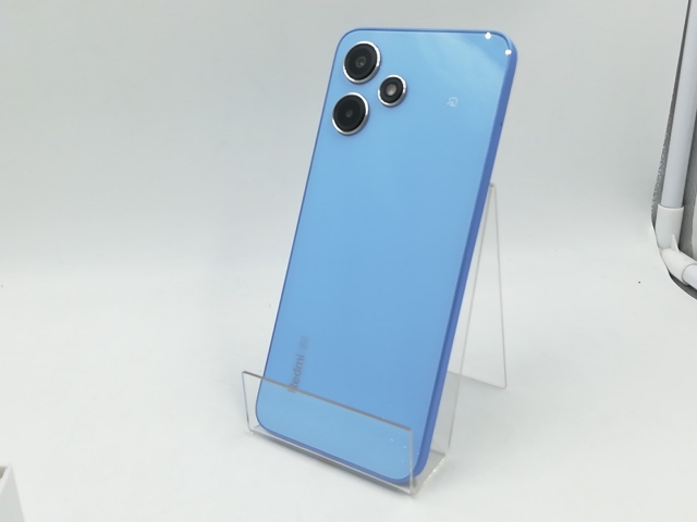【中古】Xiaomi au 【SIMフリー】 Redmi 12 5G 4GB 128GB スカイブルー XIG03【千葉】保証期間１ヶ月【ランクA】