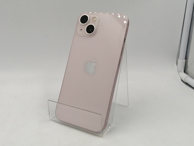 【中古】Apple docomo 【SIMフリー】 iPhone 13 128GB ピンク MLNE3J/A【千葉】保証期間１ヶ月【ランクB】