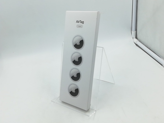 【未使用】Apple AirTag（第2世代） 4パック MFEA4ZP/A【千葉】保証期間１週間