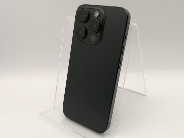 中古Apple 国内版 SIMフリー iPhone 15 Pro 128GB ブラック