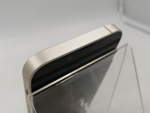 【中古】Apple 国内版 【SIMフリー】 iPhone 13 mini 128GB スターライト MLJE3J/A【千葉】保証期間１ヶ月【ランクC】_9