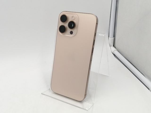 【中古】Apple 国内版 【SIMフリー】 iPhone 16 Pro Max 256GB デザートチタニウム MYWJ3J/A【千葉】保証期間１ヶ月【ランクA】