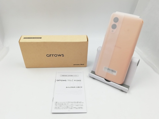 未使用 arrows We2 FCG02 ライトオレンジ Amazon | arrows We2 FCG02 ライトオレンジ AU SIMフリー | ノー