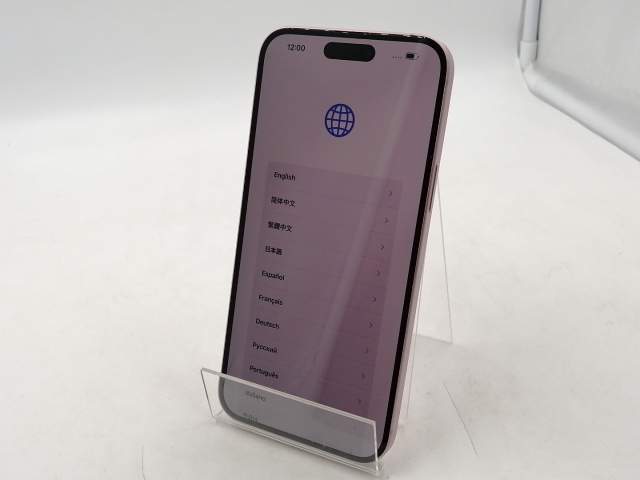 【中古】Apple 国内版 【SIMフリー】 iPhone 15 Plus 128GB ピンク MU093J/A【千葉】保証期間１ヶ月【ランクA】_1