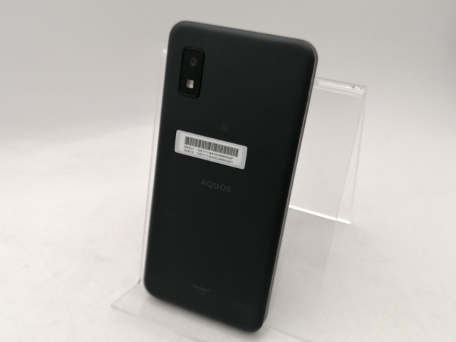 【中古】SHARP au 【SIMフリー】 AQUOS wish チャコール 4GB 64GB SHG06【千葉】保証期間１ヶ月【ランクB】