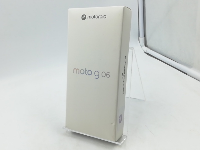 【未使用】MOTOROLA 国内版 【SIMフリー】 moto g06 PANTONE Tapestry(タペストリーブルー)【千葉】保証期間３ヶ月