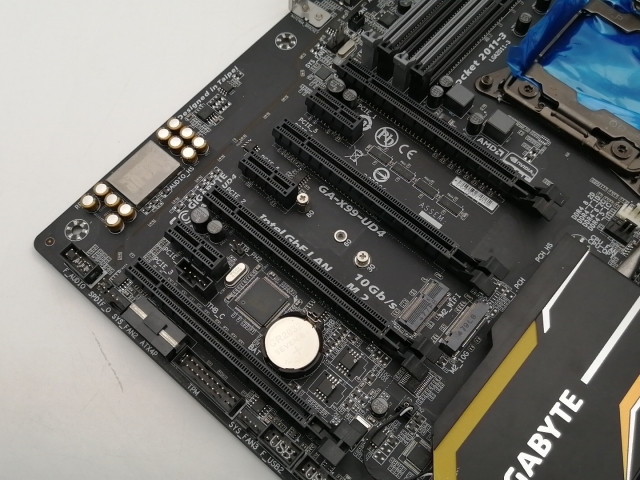 【中古】GIGABYTE GA-X99-UD4  X99/LGA2011-v3(DDR4)/M.2/SATA Express/ATX【千葉】保証期間１週間_7