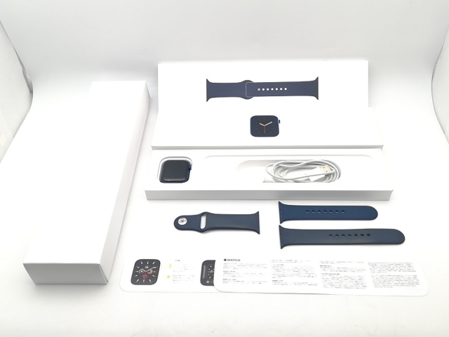 【中古】Apple Apple Watch Series6 40mm GPS ブルーアルミ/スポーツバンド ディープネイビー S/M&amp;M/L【千葉】保証期間１ヶ月【ランクC】_7