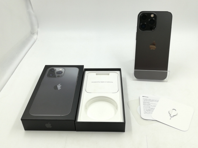 【中古】Apple au 【SIMフリー】 iPhone 13 Pro 256GB グラファイト MLUN3J/A【千葉】保証期間１ヶ月【ランクC】_7