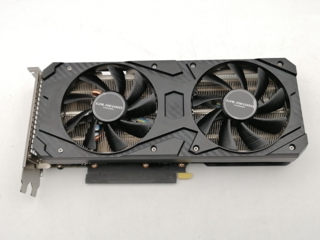 【中古】玄人志向 GALAKURO GAMING GG-RTX3060Ti-E8GB/DF/LHR RTX3060Ti(LHR)/8GB(GDDR6)【千葉】保証期間１週間