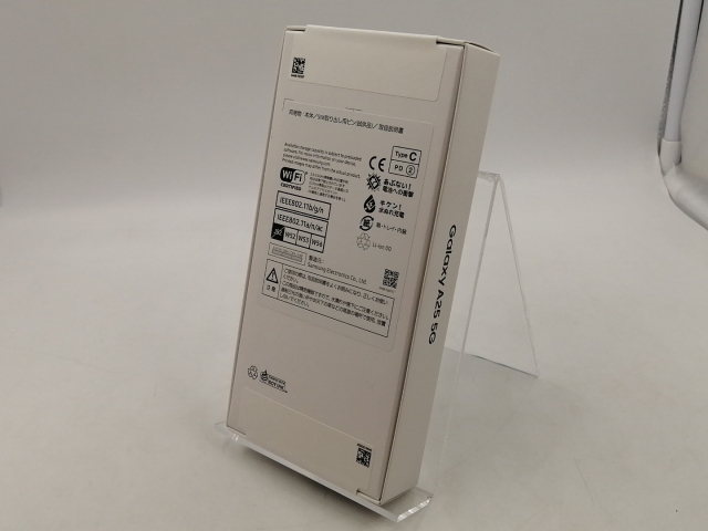 【未使用】SAMSUNG UQmobile 【SIMフリー】 Galaxy A25 5G ブルー 4GB 64GB SCG33【千葉】保証期間３ヶ月