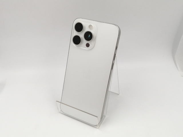 【中古】Apple 国内版 【SIMフリー】 iPhone 15 Pro Max 256GB ホワイトチタニウム MU6Q3J/A【千葉】保証期間１ヶ月【ランクB】