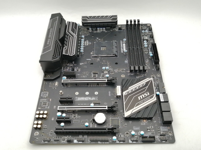 【中古】MSI X370 SLI PLUS X370/AM4/ATX【千葉】保証期間１週間