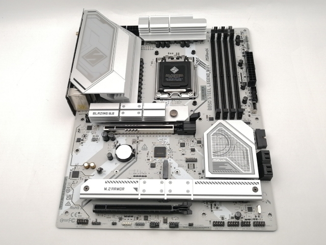 【中古】ASRock B850 Steel Legend WiFi B850/AM5/ATX【千葉】保証期間１週間