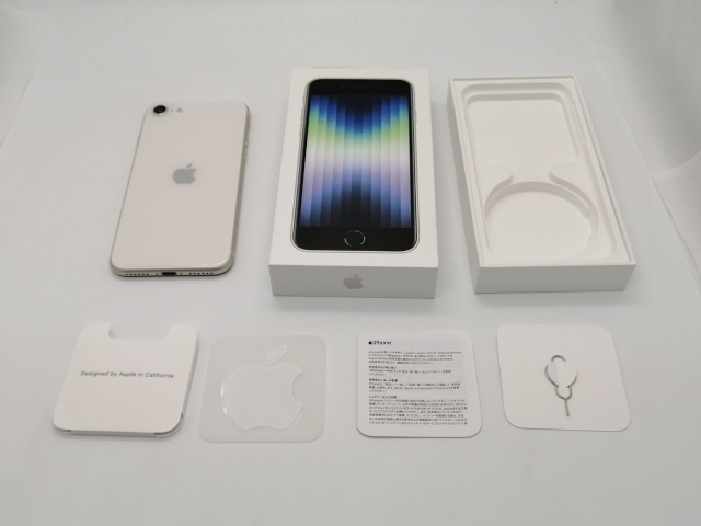 中古】Apple SoftBank 【SIMフリー】 iPhone SE（第3世代） 64GB