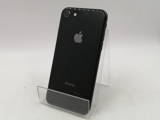 【中古】Apple docomo 【SIMロック解除済み】 iPhone 8 64GB スペースグレイ MQ782J/A【千葉】保証期間１週間【ランクC】