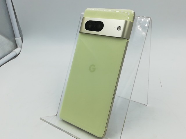 【中古】【赤ロム保証あり】Google au 【SIMフリー】 Pixel 7 レモングラス 8GB 128GB G03Z5【千葉】保証期間１ヶ月【ランクA】