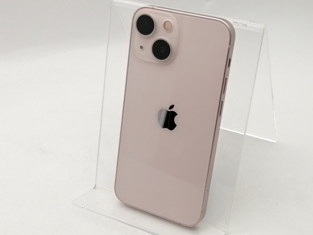【中古】Apple 楽天モバイル 【SIMフリー】 iPhone 13 mini 256GB ピンク MLJL3J/A【千葉】保証期間１ヶ月【ランクB】