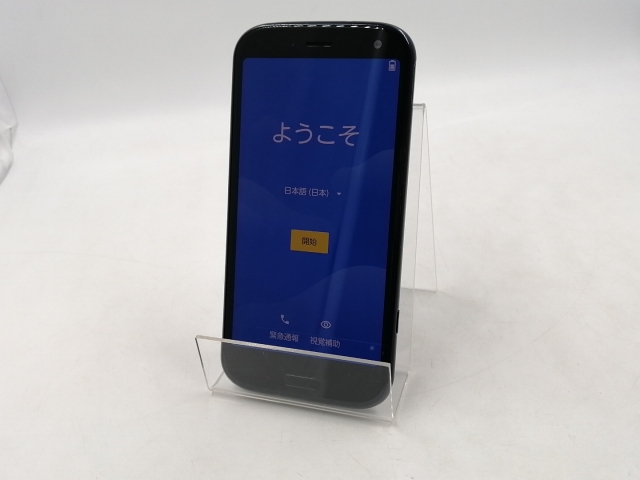 【中古】Fujitsu docomo 【SIMフリー】 らくらくスマートフォン ネイビー 4GB 64GB F-52B【千葉】保証期間１ヶ月【ランクB】_1