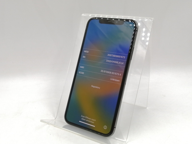 Apple - iPhone X Space Gray 64 GB［SIMロック解除済］ PHONE X Space Gray 64Gb SIM ロック解除済み（iPhone X space