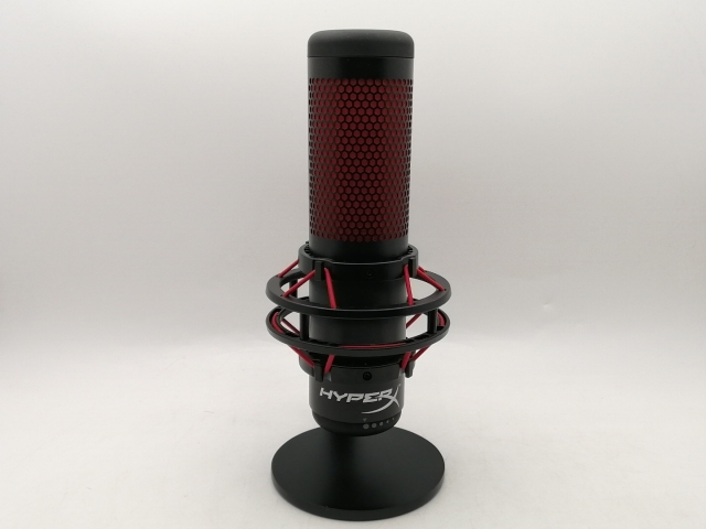 【中古】HyperX QuadCast スタンドアロンマイク HX-MICQC-BK【千葉】保証期間１週間【ランクB】