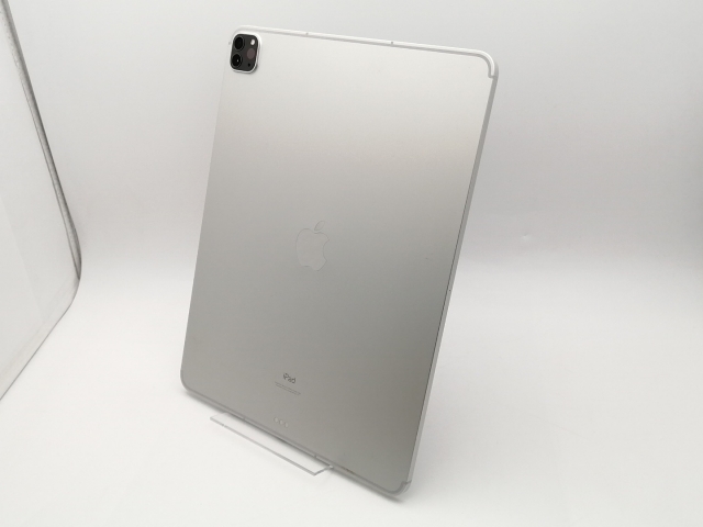 【中古】Apple au 【SIMロック解除済み】 12.9インチ iPad Pro（第5世代/2021） 512GB シルバーMHR93J/A【千葉】保証期間１ヶ月【ランクB】