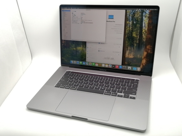 Macbook Pro 16 inch 2019 スペースグレイ Apple MacBook Pro 16-Inch
