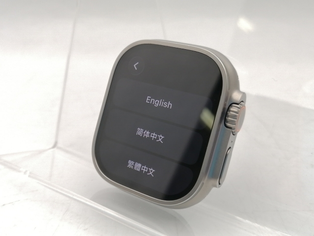 中古】Apple Apple Watch Ultra3 49mm Cellular ナチュラルチタニウム 