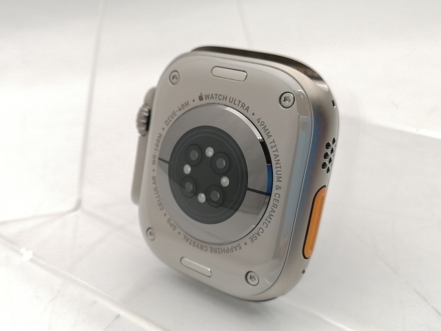 中古】Apple Apple Watch Ultra3 49mm Cellular ナチュラルチタニウム 