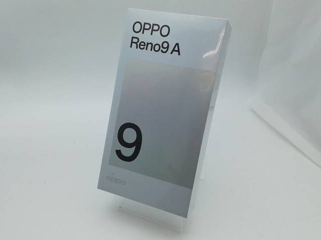 【未使用】Oppo ymobile 【SIMフリー】 OPPO Reno9 A ムーンホワイト 8GB 128GB A301OP【柏】保証期間３ヶ月