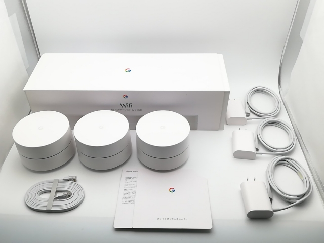GA00158-JP Google Wi-Fi 3台パック | GA00158-JP Google Wi-Fi 3台パック | Google | 無線・有線